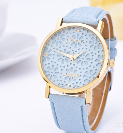 Geneva Flower Wrist Watch