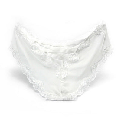 Ice silk lace panties