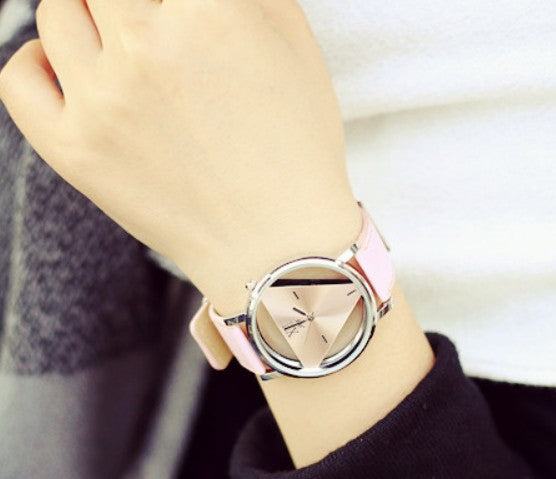 Fashion Double-sided Hollow Korean Trend Student Couple watch