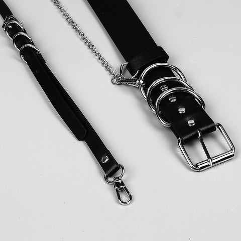 Military wind chain summer dress belt waist belt decoration chain single shoulder strap waist seal female straps