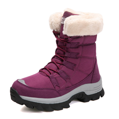 Large Size Cotton Shoes High-top Snow Boots Women's Shoes