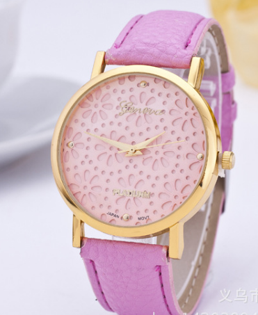 Geneva Flower Wrist Watch