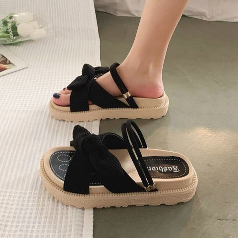 Women's Two Wear Flat Platform Sandals